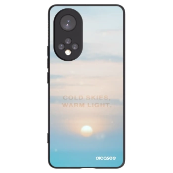 Picasee Μαύρη θήκη σιλικόνης για Honor 50 5G - COLD SKIES