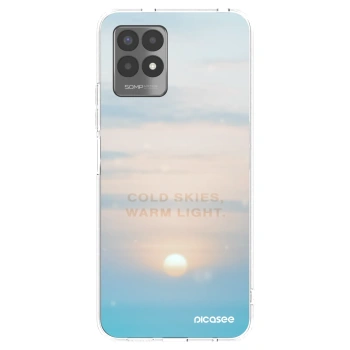 Picasee διαφανής θήκη σιλικόνης Realme 8i - COLD SKIES