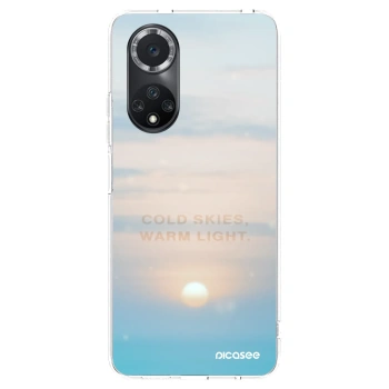Picasee διαφανής θήκη σιλικόνης Huawei Nova 9 SE - COLD SKIES