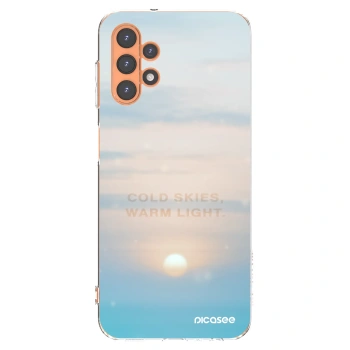 Picasee διαφανής θήκη σιλικόνης Samsung Galaxy A13 4G A135 - COLD SKIES