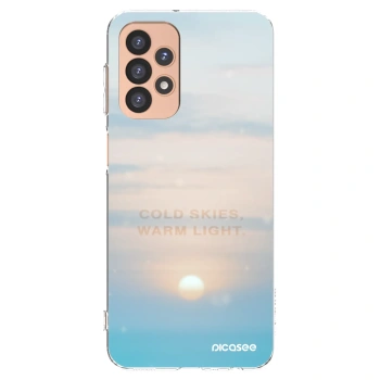 Picasee διαφανής θήκη σιλικόνης Samsung Galaxy A23 A236B 5G - COLD SKIES