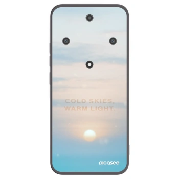 Picasee Μαύρη θήκη σιλικόνης για Honor Magic5 Lite 5G - COLD SKIES