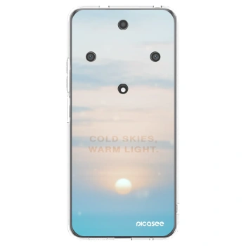 Picasee διαφανής θήκη σιλικόνης Honor Magic5 Lite 5G - COLD SKIES