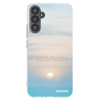 Picasee διαφανής θήκη σιλικόνης Samsung Galaxy A34 5G A346B - COLD SKIES