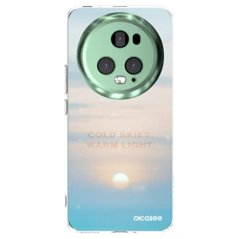 Picasee διαφανής θήκη σιλικόνης Honor Magic5 Pro - COLD SKIES