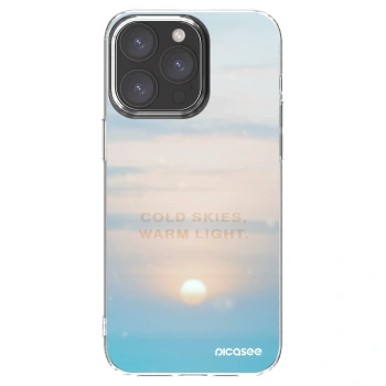Picasee διαφανής θήκη σιλικόνης Apple iPhone 15 Pro Max - COLD SKIES