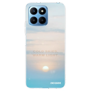 Picasee διαφανής θήκη σιλικόνης Honor 70 Lite - COLD SKIES