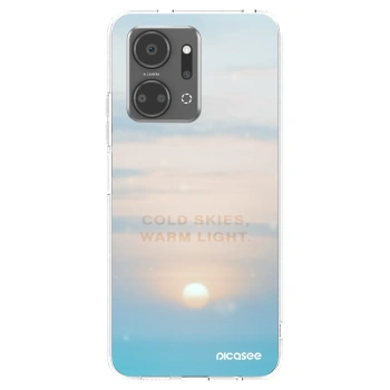 Picasee διαφανής θήκη σιλικόνης Honor X7a - COLD SKIES