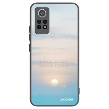 Picasee Μαύρη θήκη σιλικόνης για Xiaomi Redmi Note 12 Pro 4G - COLD SKIES