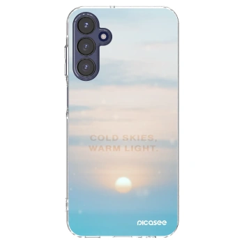 Picasee διαφανής θήκη σιλικόνης Samsung Galaxy A15 A155F 4G - COLD SKIES