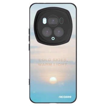 Picasee Μαύρη θήκη σιλικόνης για Honor Magic6 Pro - COLD SKIES