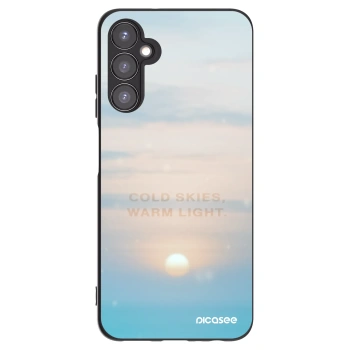 Picasee Μαύρη θήκη σιλικόνης για Samsung Galaxy A05s A057G - COLD SKIES