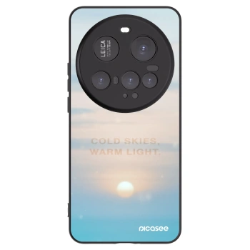 Picasee Μαύρη θήκη σιλικόνης για Xiaomi 15 Ultra - COLD SKIES