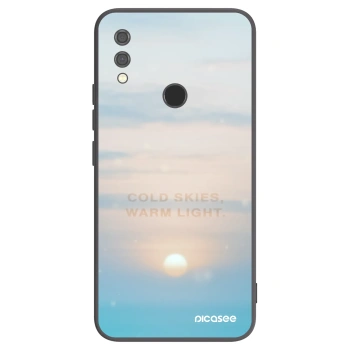 Picasee Μαύρη θήκη σιλικόνης για Xiaomi Redmi Note 7 - COLD SKIES