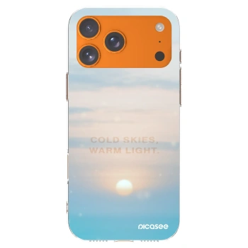 Picasee διαφανής θήκη σιλικόνης Apple iPhone 17 Pro Max - COLD SKIES