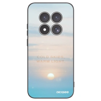 Picasee Μαύρη θήκη σιλικόνης για Xiaomi Redmi Note 15 Pro 4G - COLD SKIES