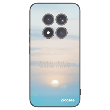 Picasee Μαύρη θήκη σιλικόνης για Xiaomi Redmi Note 15 Pro+ - COLD SKIES