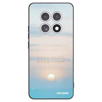 Picasee Μαύρη θήκη σιλικόνης για Xiaomi Redmi Note 15 - COLD SKIES