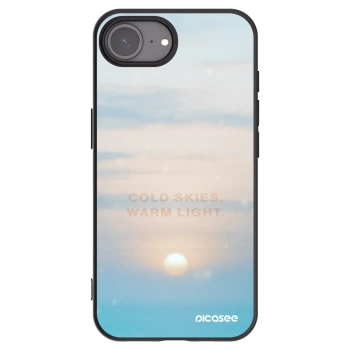 Picasee Μαύρη θήκη σιλικόνης για Apple iPhone 17e - COLD SKIES