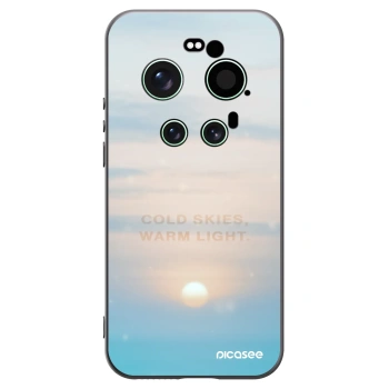 Picasee Μαύρη θήκη σιλικόνης για Xiaomi 17 Ultra - COLD SKIES