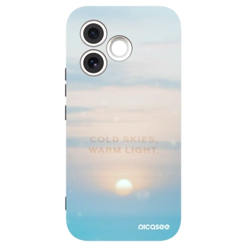 Picasee Μαύρη θήκη σιλικόνης για Honor 600 Lite - COLD SKIES