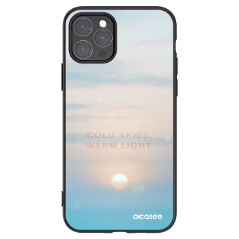Picasee Μαύρη θήκη σιλικόνης για Apple iPhone 11 Pro - COLD SKIES