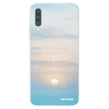 Picasee διαφανής θήκη σιλικόνης Samsung Galaxy A30s A307F - COLD SKIES