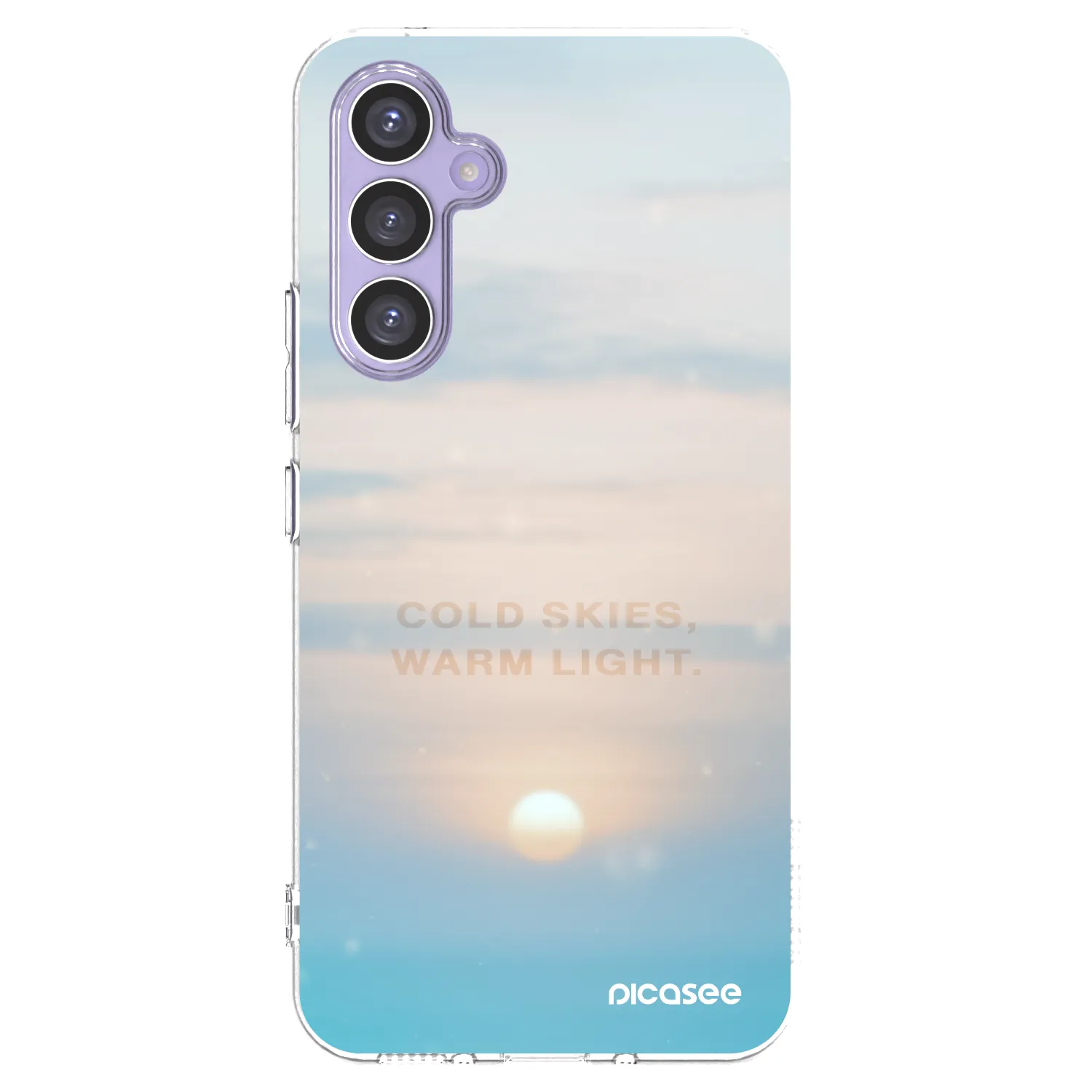 Picasee διαφανής θήκη σιλικόνης Samsung Galaxy A54 5G A546B - COLD SKIES