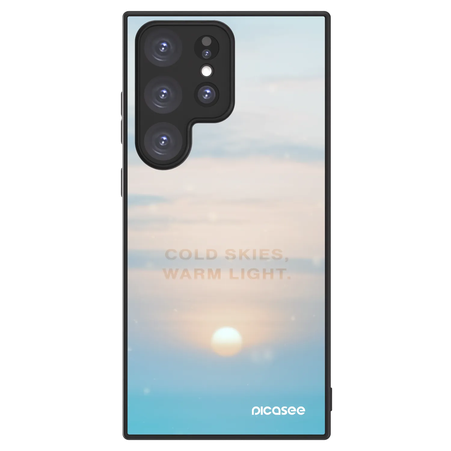 Picasee ULTIMATE CASE PowerShare για Samsung Galaxy S23 Ultra 5G - COLD SKIES