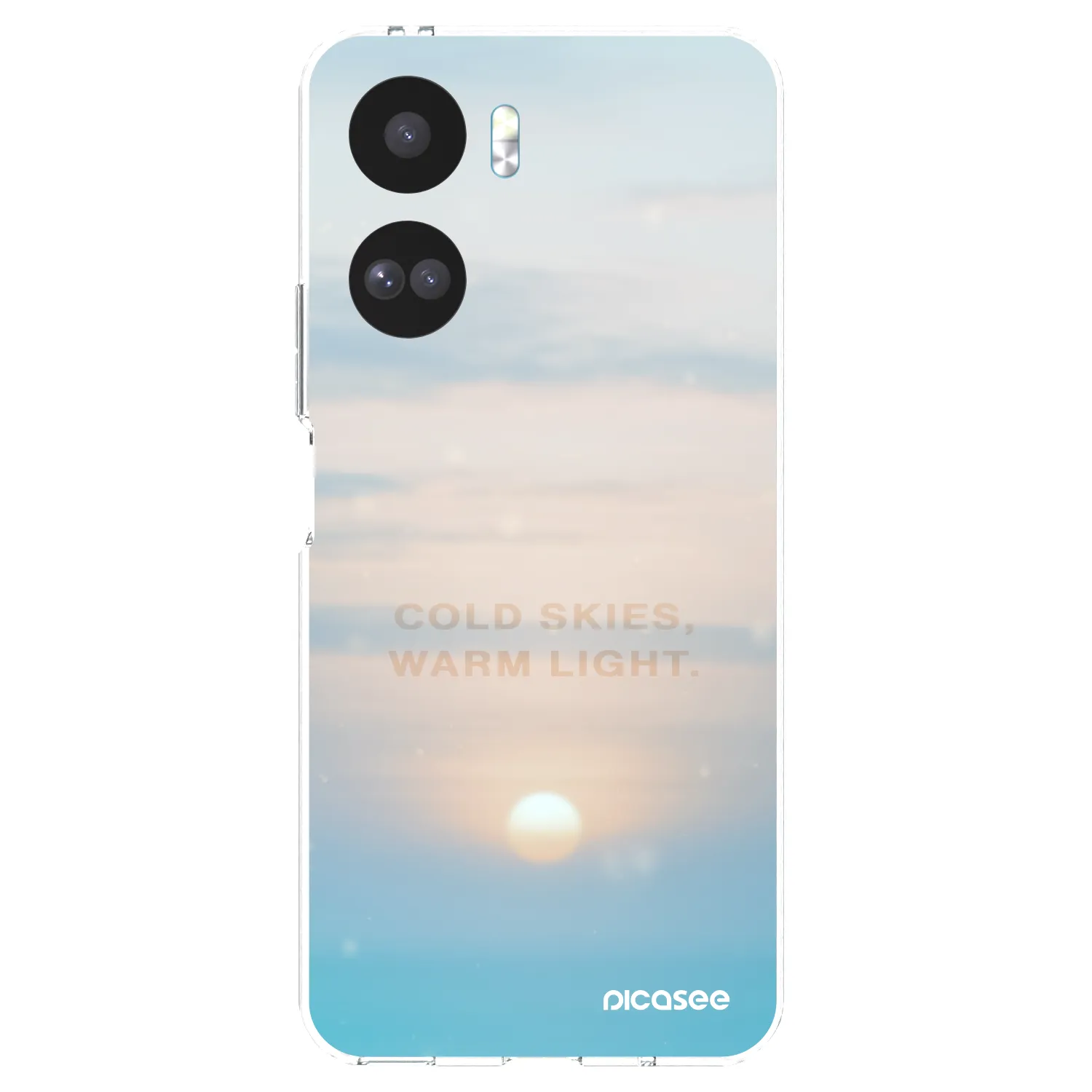Picasee διαφανής θήκη σιλικόνης Honor 90 Lite 5G - COLD SKIES