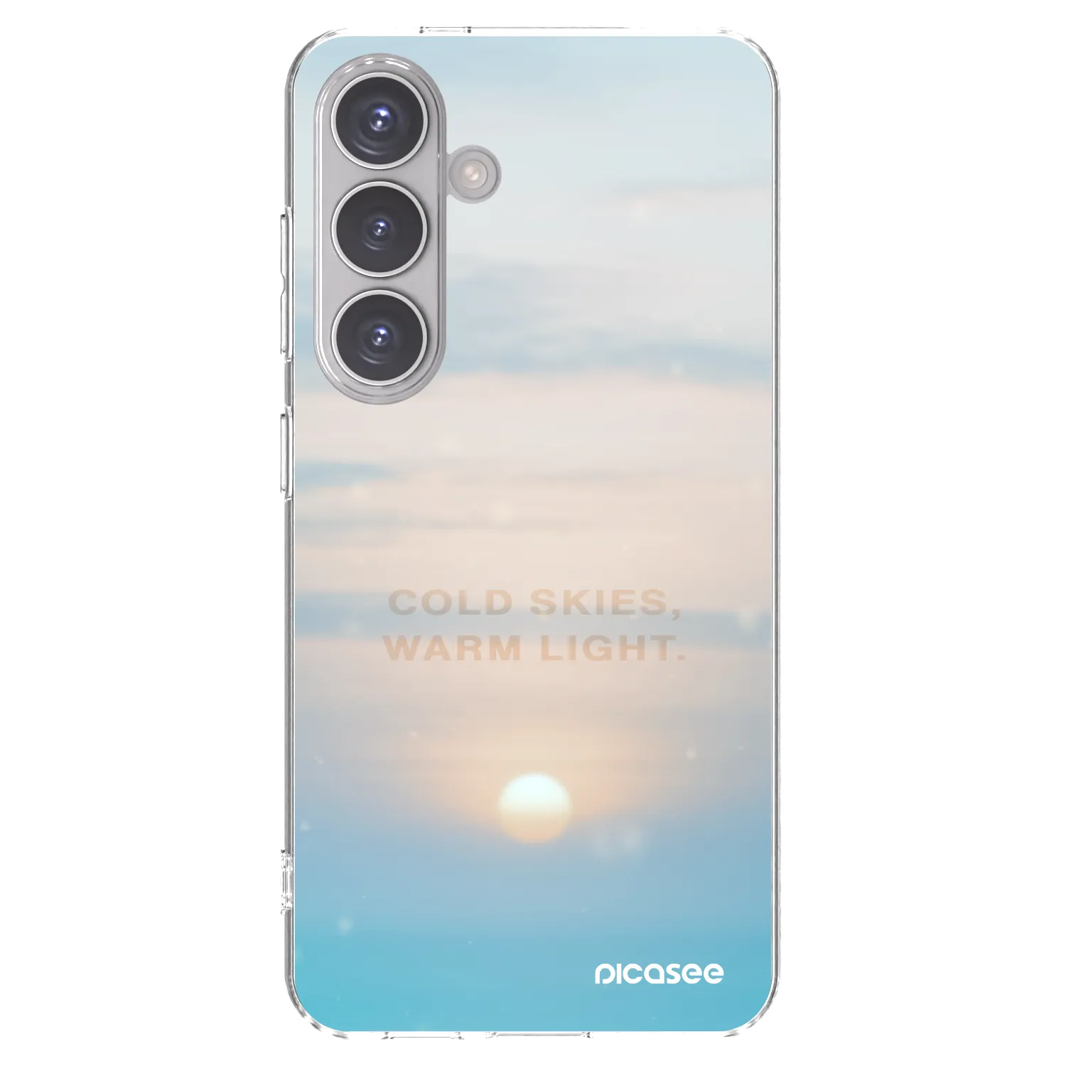 Picasee διαφανής θήκη σιλικόνης Samsung Galaxy S24 S921B 5G - COLD SKIES