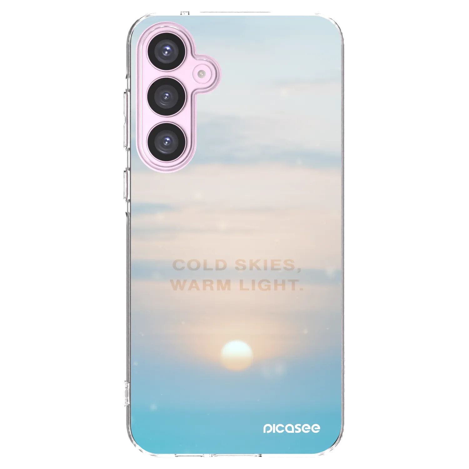 Picasee διαφανής θήκη σιλικόνης Samsung Galaxy A55 5G A556B - COLD SKIES