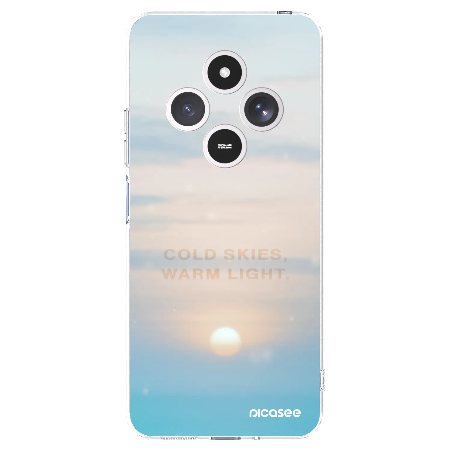 Picasee διαφανής θήκη σιλικόνης Xiaomi Redmi 14C - COLD SKIES