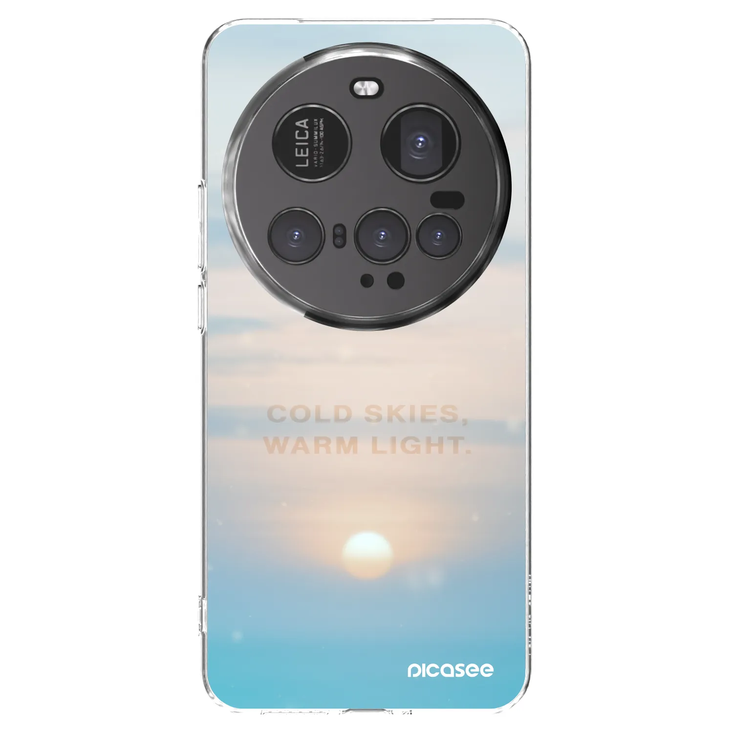 Picasee διαφανής θήκη σιλικόνης Xiaomi 15 Ultra - COLD SKIES