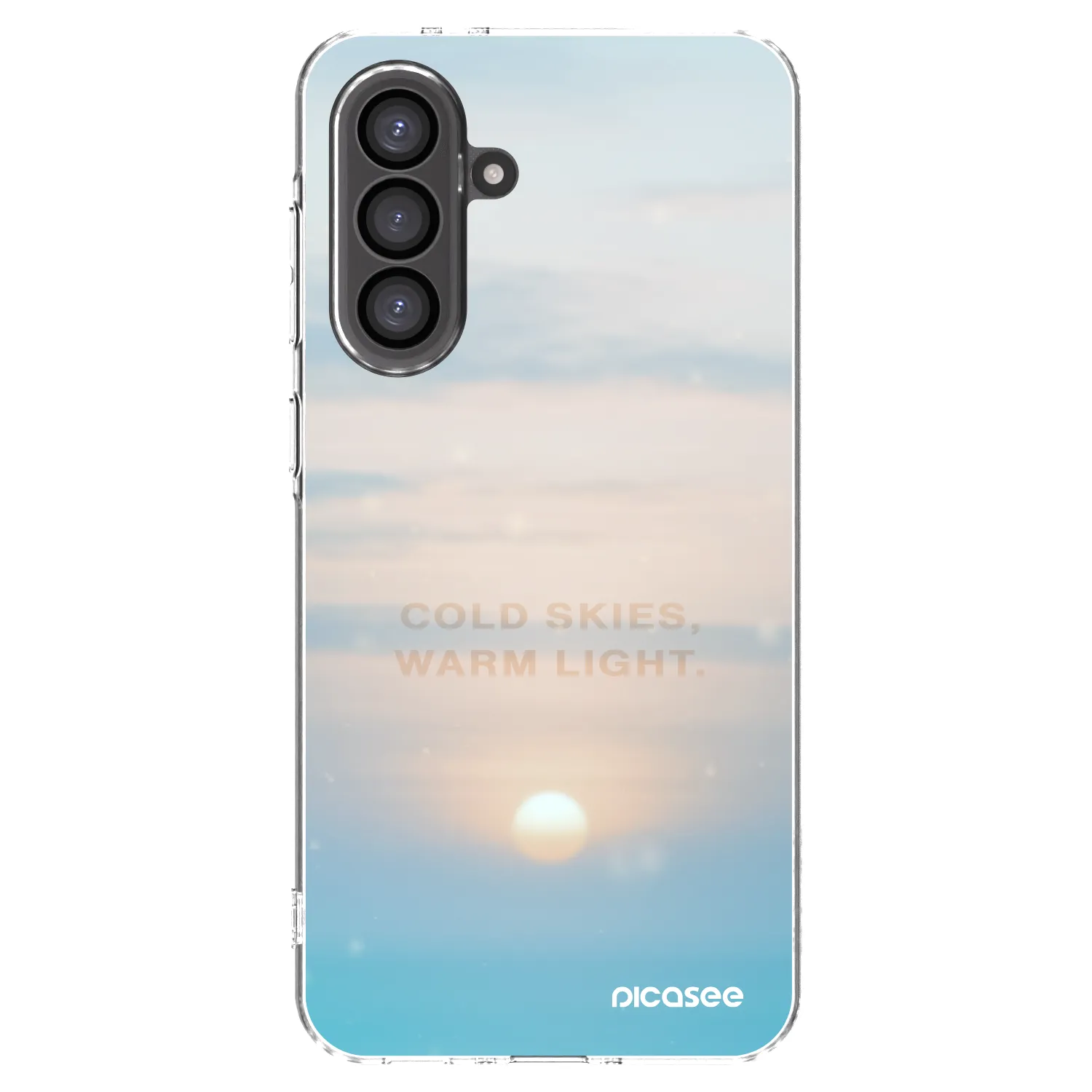 Picasee διαφανής θήκη σιλικόνης Samsung Galaxy A36 5G - COLD SKIES