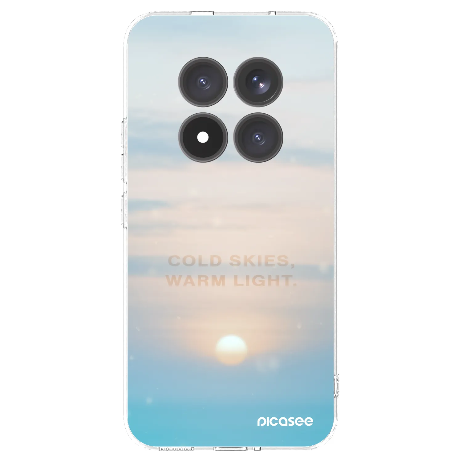 Picasee διαφανής θήκη σιλικόνης Xiaomi Redmi Note 15 Pro+ - COLD SKIES