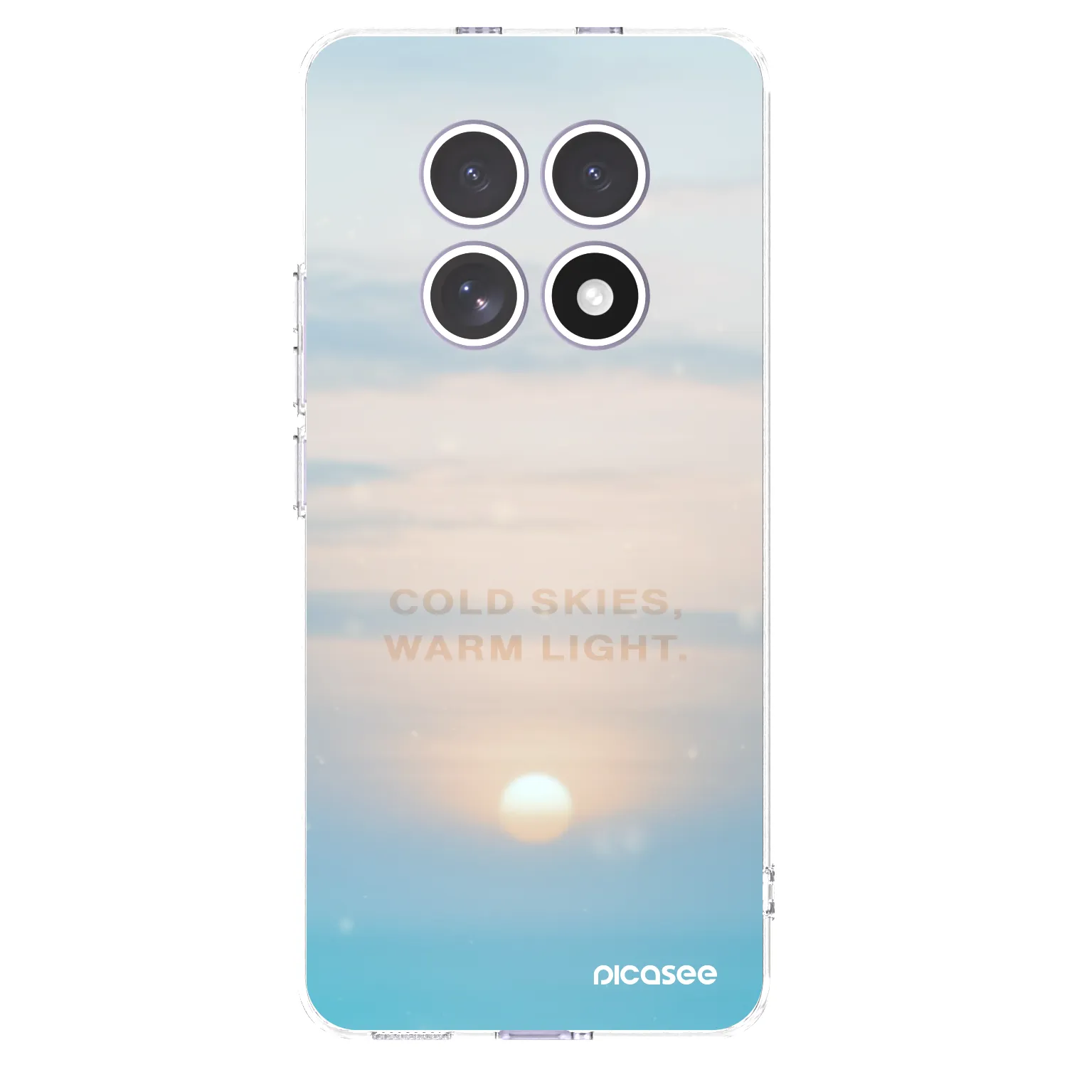 Picasee διαφανής θήκη σιλικόνης Xiaomi Redmi Note 15 - COLD SKIES