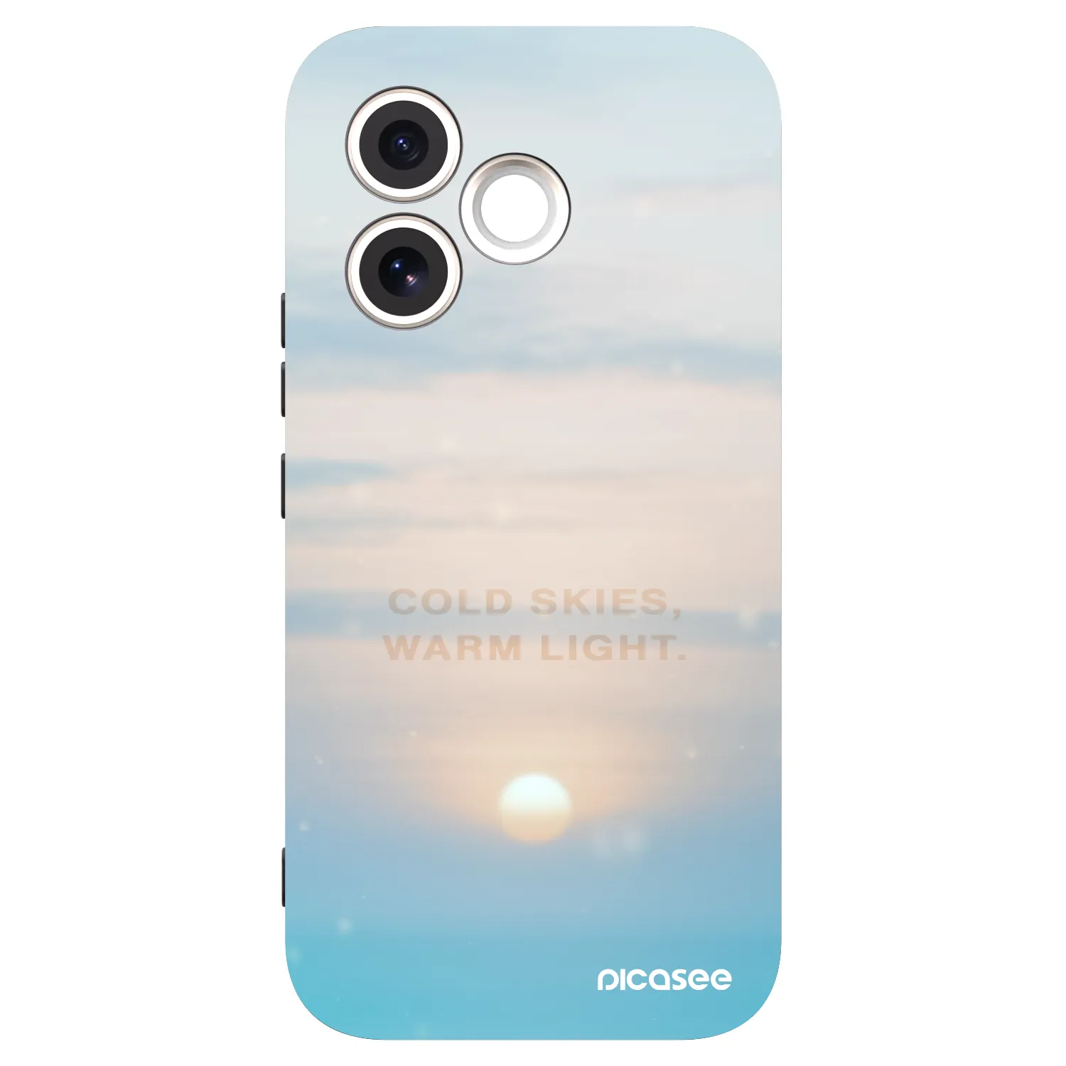 Picasee Μαύρη θήκη σιλικόνης για Honor 600 Lite - COLD SKIES