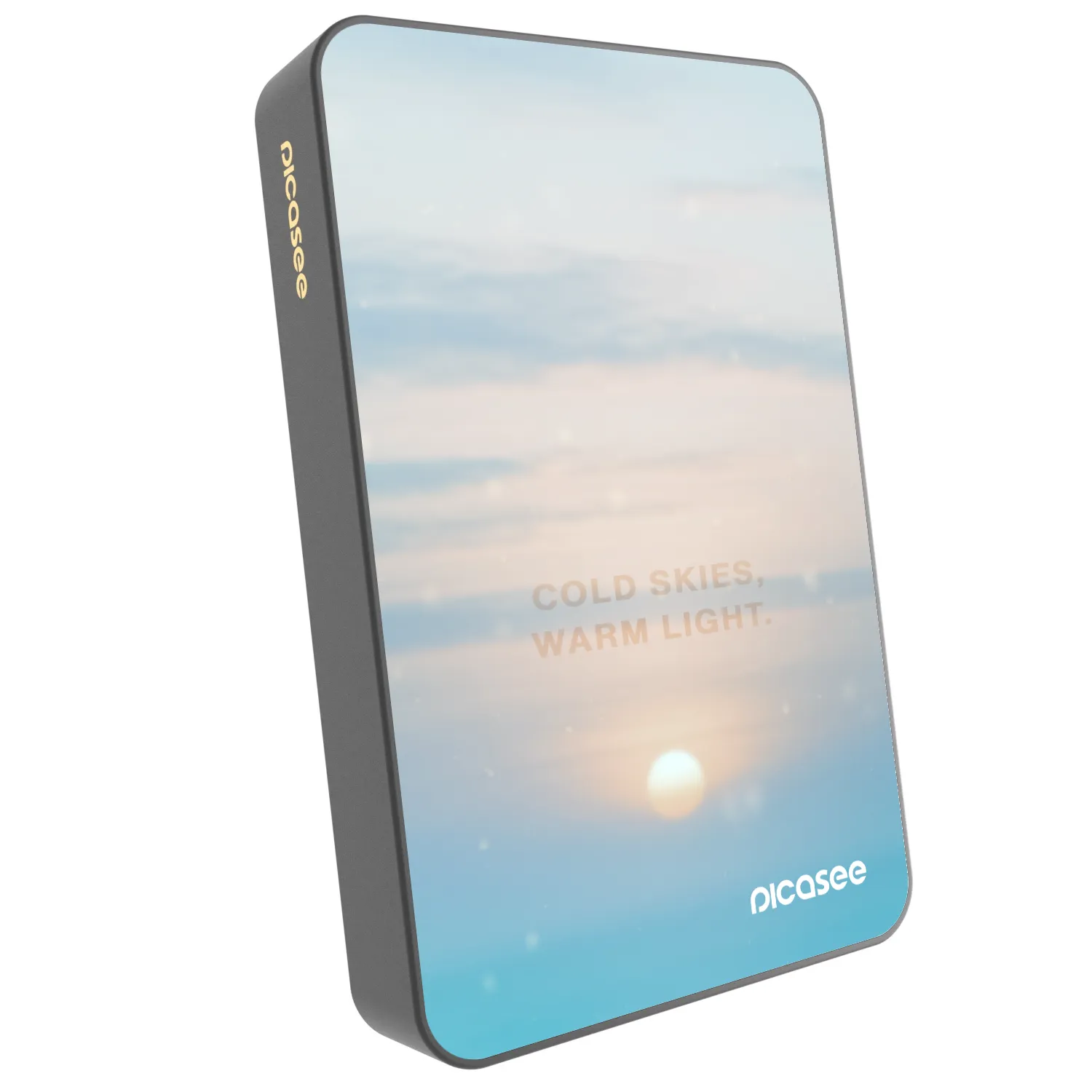 Picasee Powerbank με MagSafe 10 000 mAh Γκρί - COLD SKIES