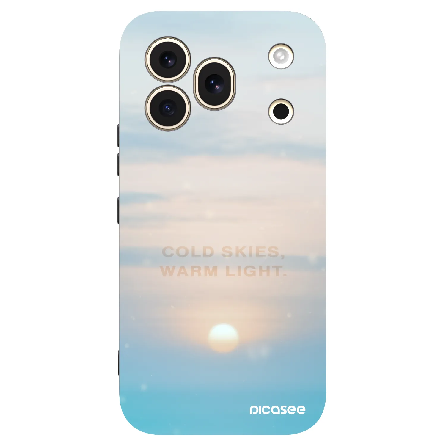 Picasee Μαύρη θήκη σιλικόνης για Honor 600 Pro - COLD SKIES