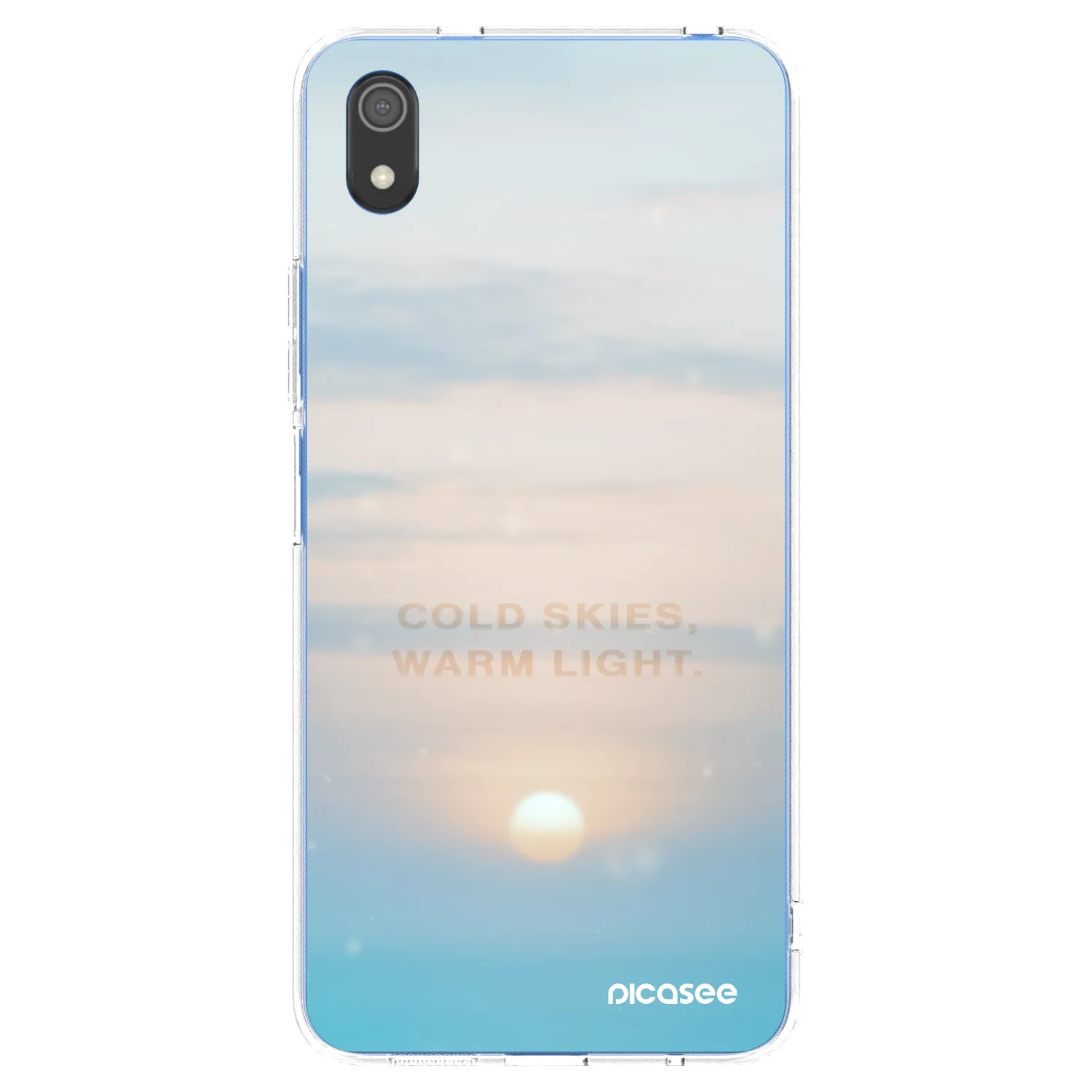 Picasee διαφανής θήκη σιλικόνης Xiaomi Redmi 7A - COLD SKIES