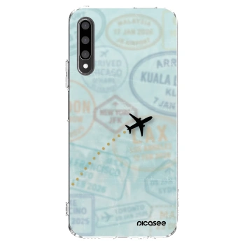 Picasee διαφανής θήκη σιλικόνης Honor 9X Pro - FLIGHT PATH