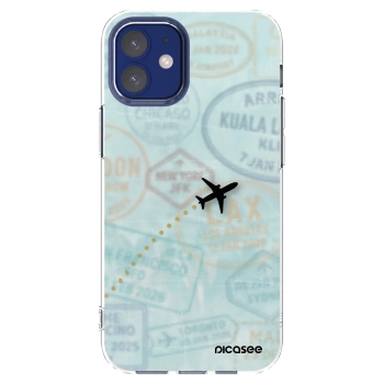 Picasee διαφανής θήκη σιλικόνης Apple iPhone 12 mini - FLIGHT PATH