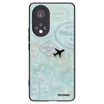 Picasee Μαύρη θήκη σιλικόνης για Honor 50 5G - FLIGHT PATH