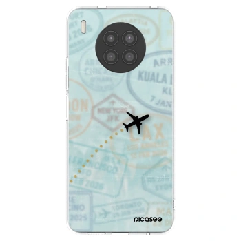 Picasee διαφανής θήκη σιλικόνης Huawei Nova 8i - FLIGHT PATH