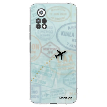 Picasee διαφανής θήκη σιλικόνης Xiaomi Poco X4 Pro 5G - FLIGHT PATH
