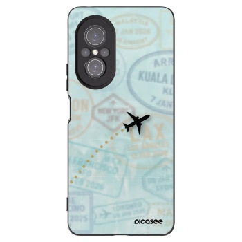 Picasee Μαύρη θήκη σιλικόνης για Huawei Nova 9 SE - FLIGHT PATH