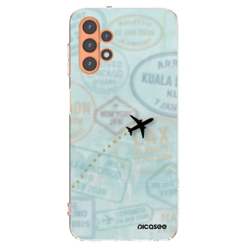 Picasee διαφανής θήκη σιλικόνης Samsung Galaxy A13 4G A135 - FLIGHT PATH