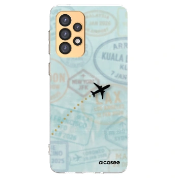 Picasee διαφανής θήκη σιλικόνης Samsung Galaxy A33 5G A336 - FLIGHT PATH