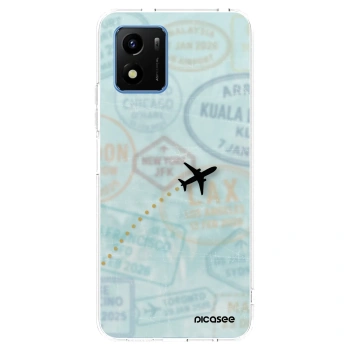 Picasee διαφανής θήκη σιλικόνης Vivo Y01 - FLIGHT PATH